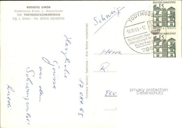 Todtmoos Kurhotel Simon – Bild 2