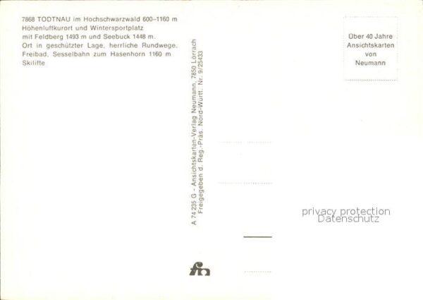 Todtnau Feldberg Seebuck – Bild 2