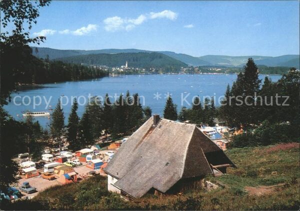 Titisee Terrassencampingplatz Sandbank