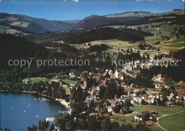 Titisee Fliegeraufnahme