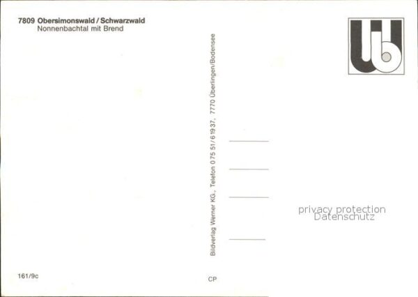 Obersimonswald Nonnenbachtal Brend – Bild 2