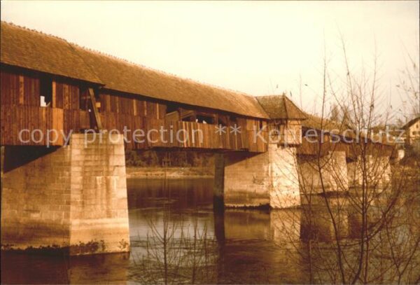 Bad Saeckingen Holzbrücke