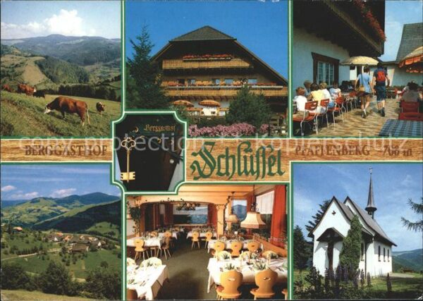 Pfaffenberg Wiesental Berggasthof Schlüssel