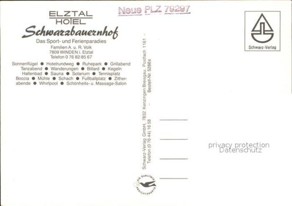 Winden Elztal Elztal Hotel Schwarzbauernhof – Bild 2