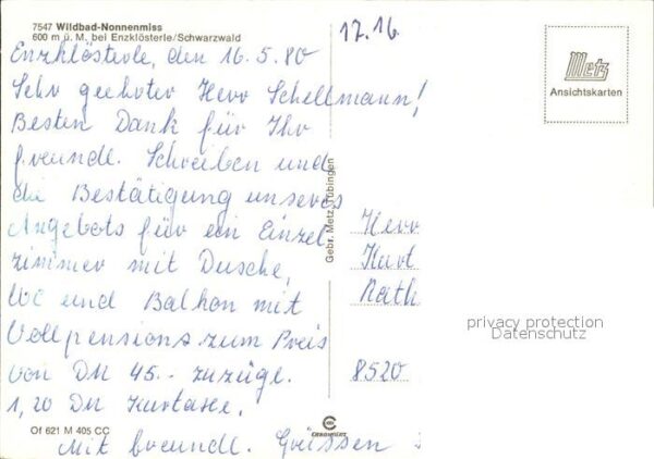 Bad Wildbad Nonnenmiss Enzklösterle – Bild 2