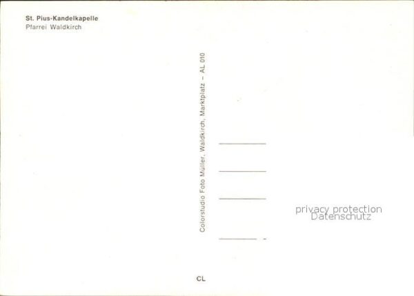 Waldkirch Breisgau St. Pius-Kandelkapelle – Bild 2