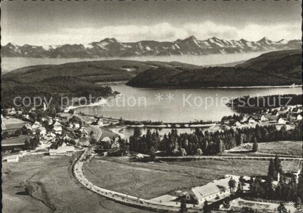 Schluchsee Schweizer Alpen