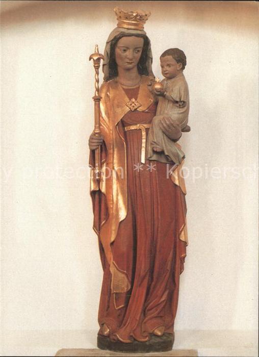 St Ulrich Schwarzwald Katholische Pfarrkirche Madonna mit Jes