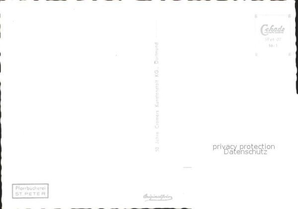 St Peter Schwarzwald Kloster Bibliothek Walker-Orgel Deckeng – Bild 2