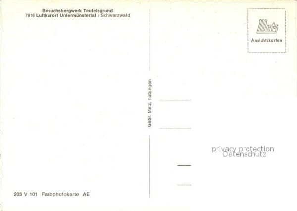 Untermuenstertal Besuchsbergwerk Teufelsgrund – Bild 2