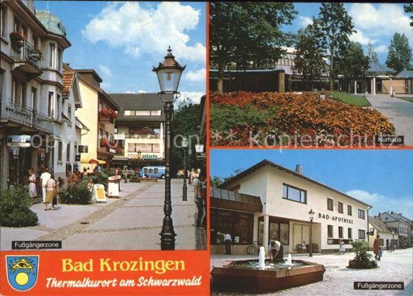 Bad Krozingen Kurhaus Fussgängerzone