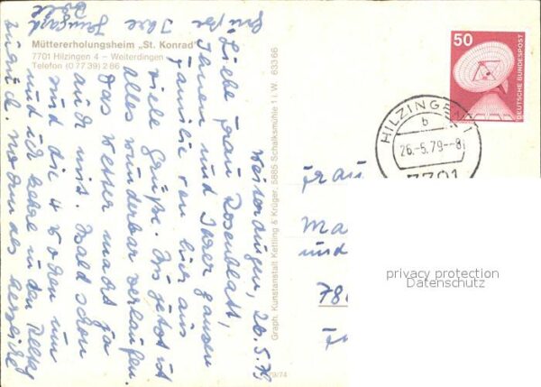 Hilzingen Weiterdingen Müttererholungsheim St. Ko – Bild 2