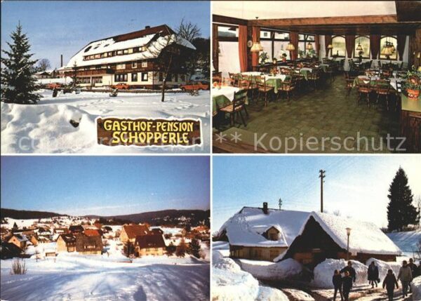 Haeusern Schwarzwald Gasthaus-Pension Schöpperle