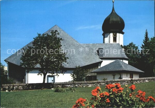Hinterzarten Pfarrkirche Maria in der Zarten