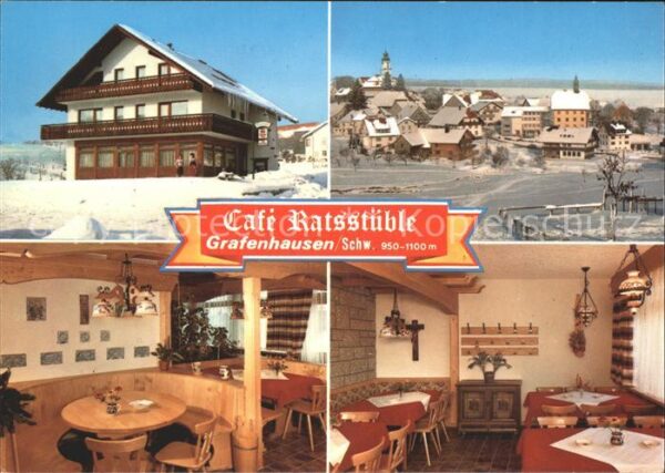 Grafenhausen Schwarzwald Cafe-Pension Ratsstüble