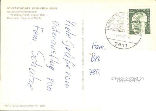 Gutachtal Schwarzwaldbahn Schwarzwälder Freilichtmuseum Vogtsbaue – Bild 2