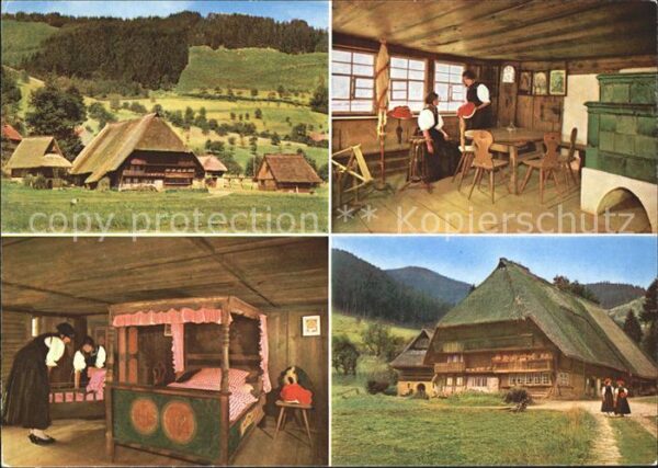 Gutachtal Schwarzwaldbahn Schwarzwälder Freilichtmuseum Vogtsbaue