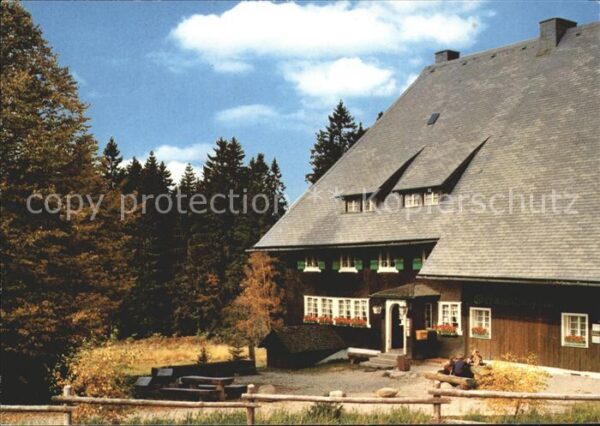 Furtwangen Berggasthof Martinskapelle