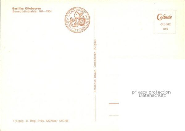 Ottobeuren Basilika Benediktinerabtei – Bild 2