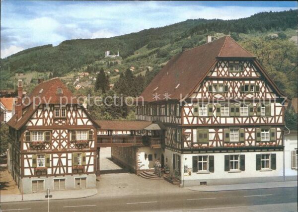 Oberkirch Baden Hotel zur Oberen Linde Fachwerkhaus