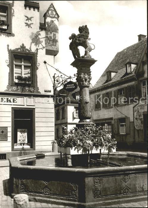 Offenburg Löwenbrunnen