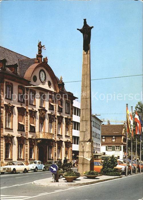 Offenburg Rathaus Ursulasäule