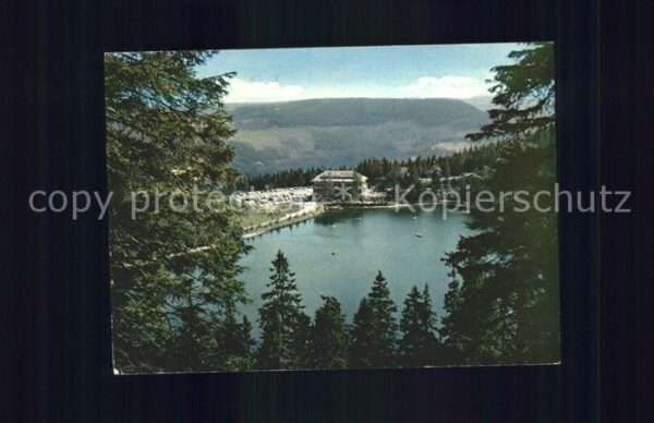 Seebach Ortenaukreis Berghotel Mummelsee Schwarzwaldhochstra