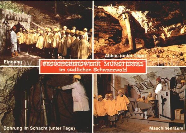 Muenstertal Schwarzwald Besuchsbergwerk Teufelsgrund Eingang Ab