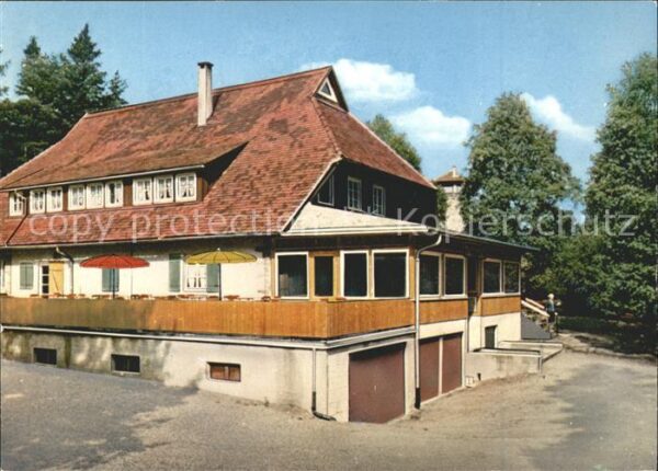 Loffenau Bad Herrenalb Höhengasthaus Teufelsmühle
