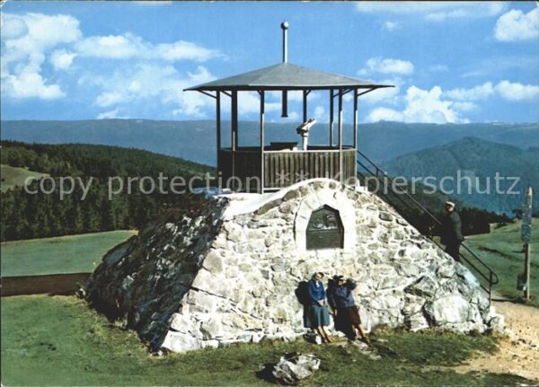 Kandel Waldkirch Breisgau Aussichtspyramide Berggipfel