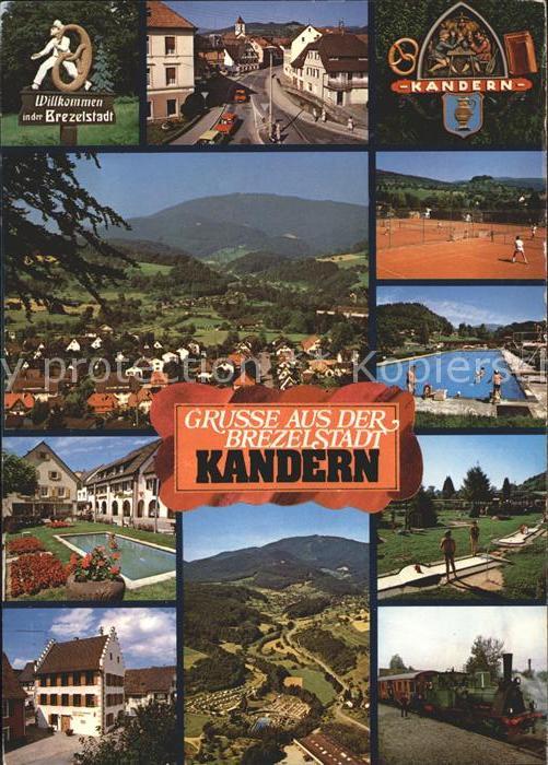 Kandern Minigolf Schwimmbad Lokomotive Tennispl