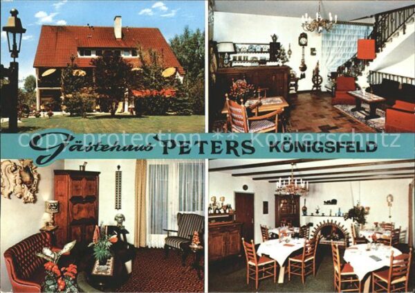 Koenigsfeld Schwarzwald Gästehaus Peters