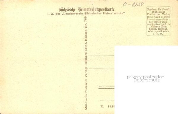 Meissen Elbe Sachsen Amtsstufen – Bild 2
