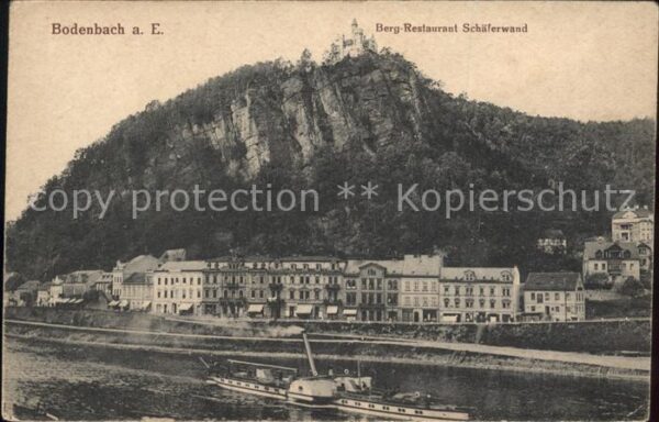 Bodenbach Ketzerbachtal Bergrestaurant Schäferwand Lastkahn