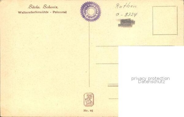 Rathen Saechsische Schweiz Waltersdorfermühle Polenztal – Bild 2