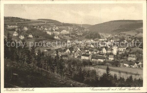 Bad Gottleuba-Berggiesshuebel Ortsansicht