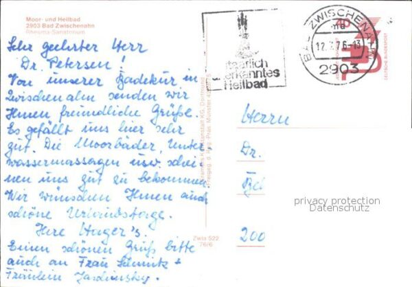 Bad Zwischenahn Rheuma Sanatorium Fliegeraufnahme – Bild 2