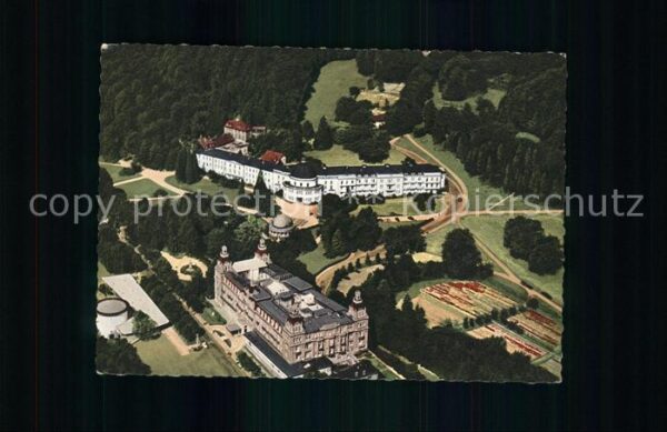 Bad Wildungen Fliegeraufnahme Fürstenhof Badehotel