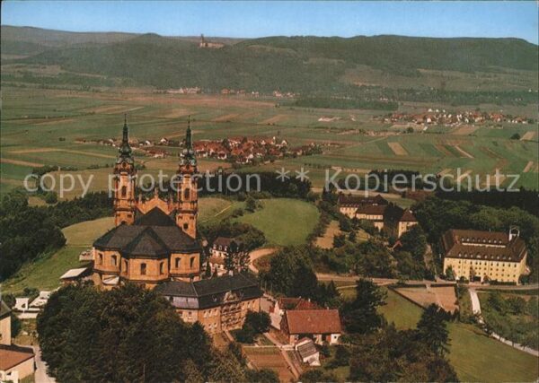 Vierzehnheiligen Fliegeraufnahme Basilika Maintal