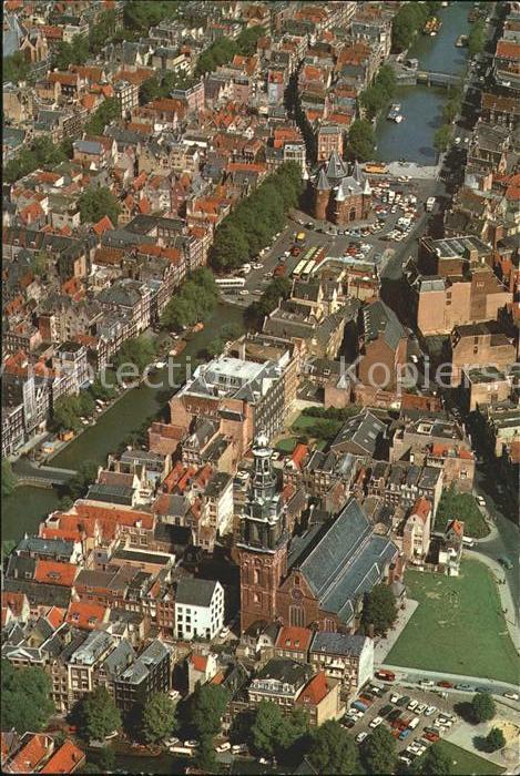 Amsterdam Niederlande Fliegeraufnahme Zuiderkerk