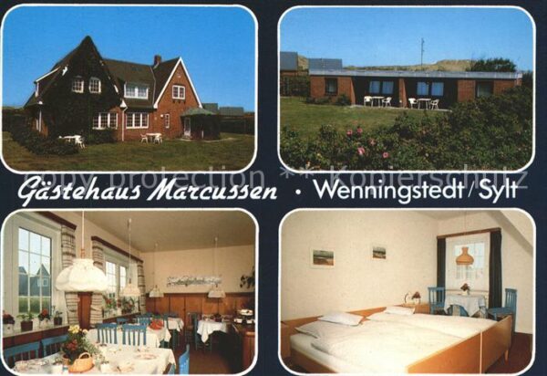 Wenningstedt Sylt Gästehaus Marcussen