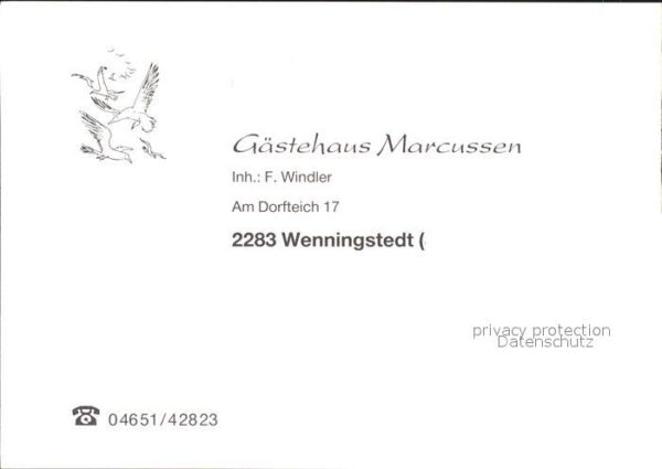 Wenningstedt Sylt Gästehaus Marcussen – Bild 2