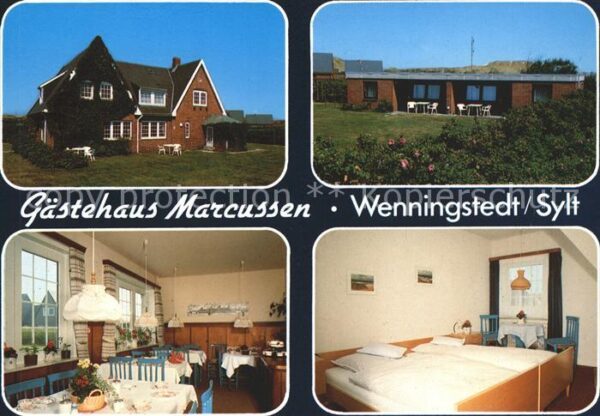 Wenningstedt Sylt Gästehaus Marcussen