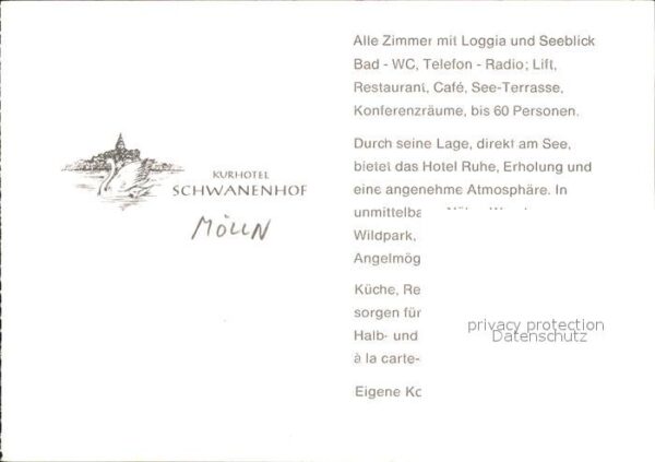 Moelln Lauenburg Kurhotel Schwanenhof – Bild 2