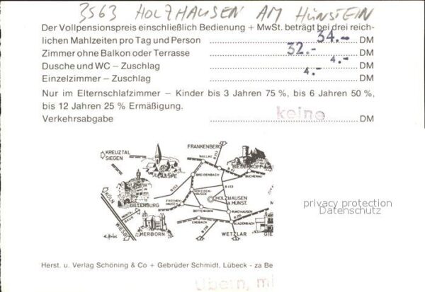 Holzhausen Huenstein Waldhotel Schwimmbad – Bild 2