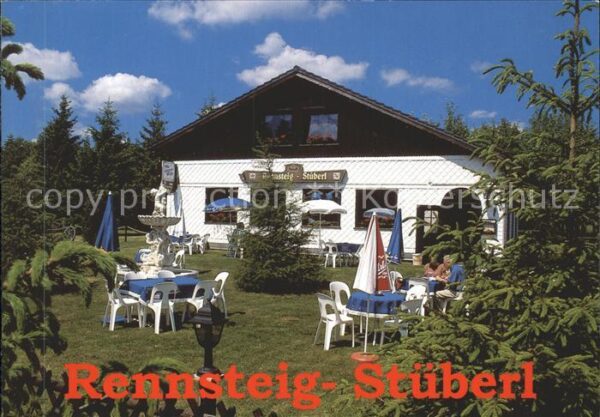 Siegmundsburg Rennsteig Stüberl Garten