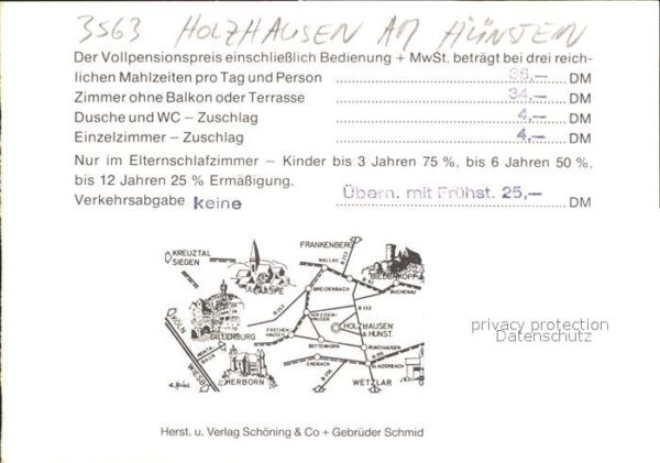 Holzhausen Huenstein Waldhotel am Schwimmbad – Bild 2
