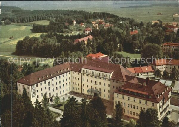 Bad Woerishofen Fliegeraufnahme Privatkrankenhaus Kneip
