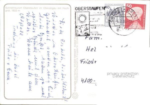 Oberstaufen Fliegeraufnahme Hochgrat – Bild 2