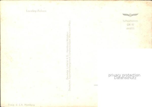Loreley Lorelei Felsen Fliegeraufnahme – Bild 2